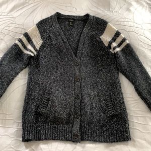 Button Down Long Cardigan